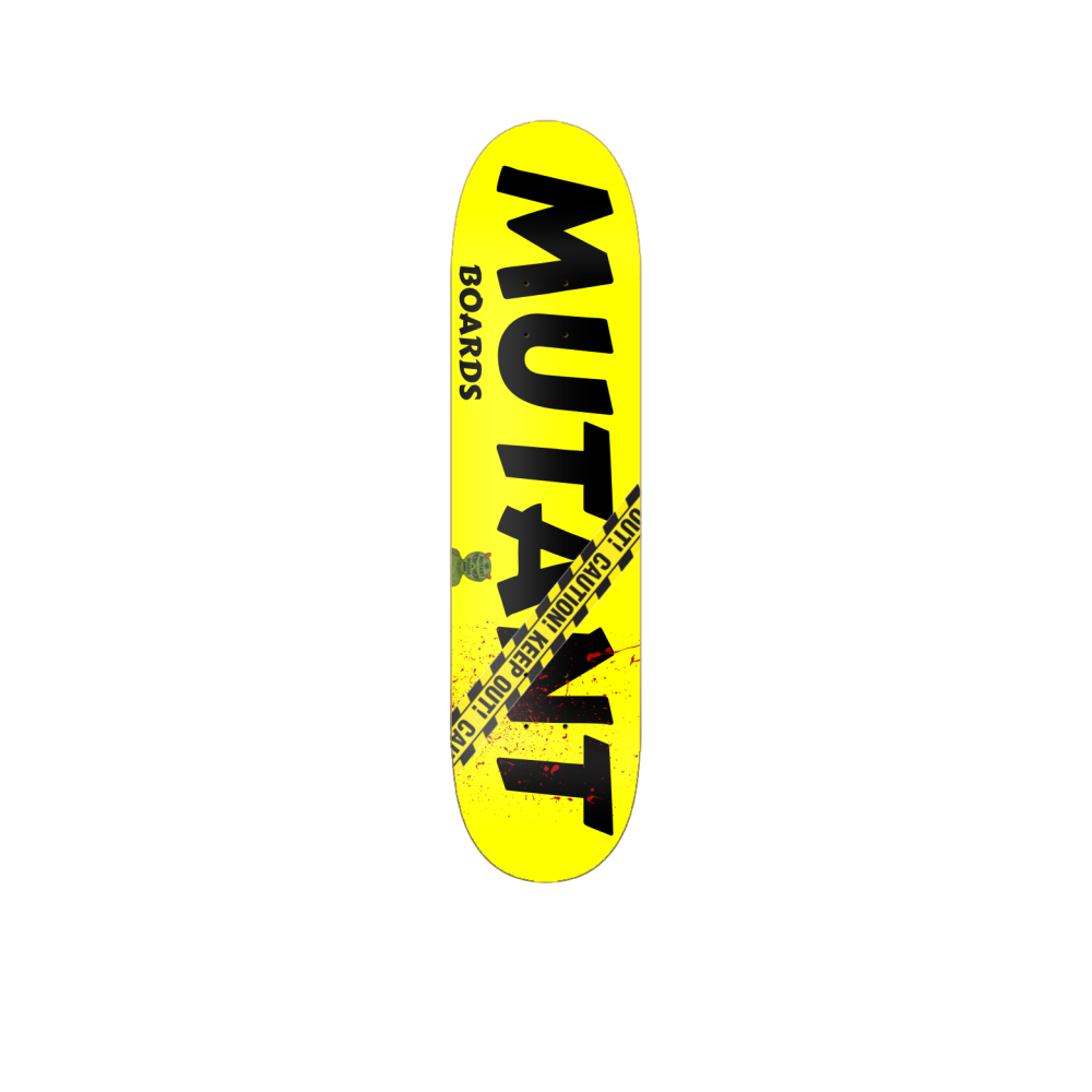 Mutant Caution Tape Deck